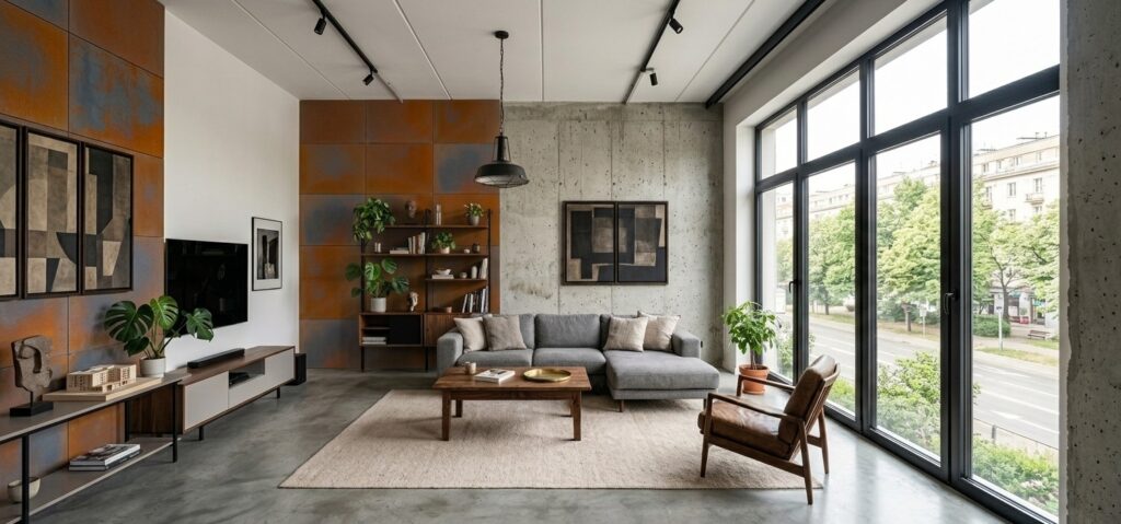 industrial style- rust